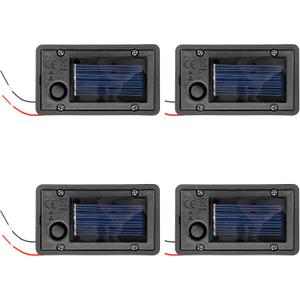 Battery Box, Solar Lantern Light Replacement Parts Top for Outdoor Hanging Lanterns Container Home Solar Lamp Hanging Lantern Led Accessories DIY Garden Decor (4PCS)