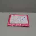 100 Multicolor Goodie Bags 9"x12" Size Great for Merchandise Party Favor as Goody Bags 5 Colors in Total: Pink Teal Gold Lime Green Red