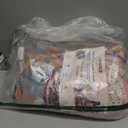 Boho Throw Blanket, 100% Organic Muslin Cotton Skin-friendly Breathable Ultra Soft Bed Quilt Throw - All Season Bohemian Decor Luxury Colorful Blanket for Sofa Couch Chair and Gift. 80" x 90"