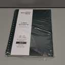 RETTACY Spiral College Ruled Notebook, 300 Pages, A4 Large Size (8.2" x 11.2"), for School, Work, Writing, Journaling, 100 GSM Thick Paper, Flexible Plastic Cover (Deep Green)