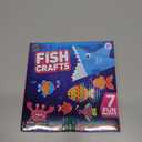 Arts and Craft Kit for Toddlers Ages 3, 4, 5 Years - Create 7 Fun Fish Characters
