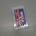 3 x MEFA 15 Sizes Short Coffin Nail Tips - 300 Pcs Half Matte Full Cover Press on Nails, Pre-shape Gel Nail Tips for Nail Extension Home DIY Salon Manicure