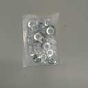 25 Qty 7/16-14 Zinc Plated Serrated Flange Hex Lock Nuts (BCP272)