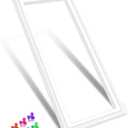Upgraded W11396037 Refrigerator Door Gasket Compatible with Whirlpool Refrigerator Door Seal W10162893 W10163896 W10165979 Kenmore Fridge Door Gasket KitchenAid Maytag Fridge Door Gasket Seal White