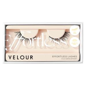 Velour Effortless Lashes, Natural Looking False Eyelashes, Fluffy & Lightweight No Trim Eyelashes, Reusable Fake Lashes For All Eye Shapes, Vegan & Cruelty-Free, Lash Glue not Included (Mini Me)