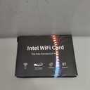 WiFi 6E Wireless Card Intel AX210 NGW Bluetooth 5.3 TriBand 5400Mbps Network Adapter for Laptop Support Windows 10/11 (64bit) M.2/NGFF