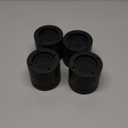 Furniture Risers 2 inch Black Bed Risers (Set of 4), Heavy Duty Bed Lifts Risers for Table, Sofa, Couch, Desk, Adjustable Bed Frame Risers 1 inch 3 Inch Supports Up to 3,300 Lbs