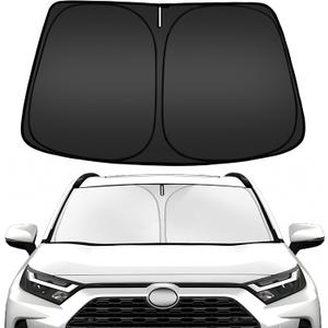ARISMOTOR Windshield Sun Shade for Toyota RAV4 2019-2025 2026, Custom Fit Foldable Front Window Sunshade Sun Visor Protector, Block UV Rays Keep Your Car Cooler