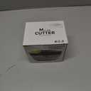 Cambom Manual Food Chopper Vegetable Cutter, Hand String Vegetable Chopper Onions Cutter for Vegetable Fruits Nuts BPA Free Food Safe Material, 500ml Gray