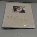 Lanpn Wedding Photo Album 4x6 600 Pocket Photos Slip in, Linen Cover Large Capacity Newlywed Marriage Window Album Hold 600 Horizontal Vertical Photos (Mr & Mrs, Beige)