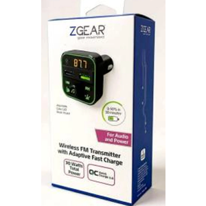 ZGR FM TRANSMITTER PD30W/QC18W