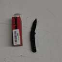Kershaw Appa Folding Tactical Pocket Knife, SpeedSafe Opening, 2.75 inch Black Blade and Handle, Small, Lightweight Every Day Carry (Straight Blade)