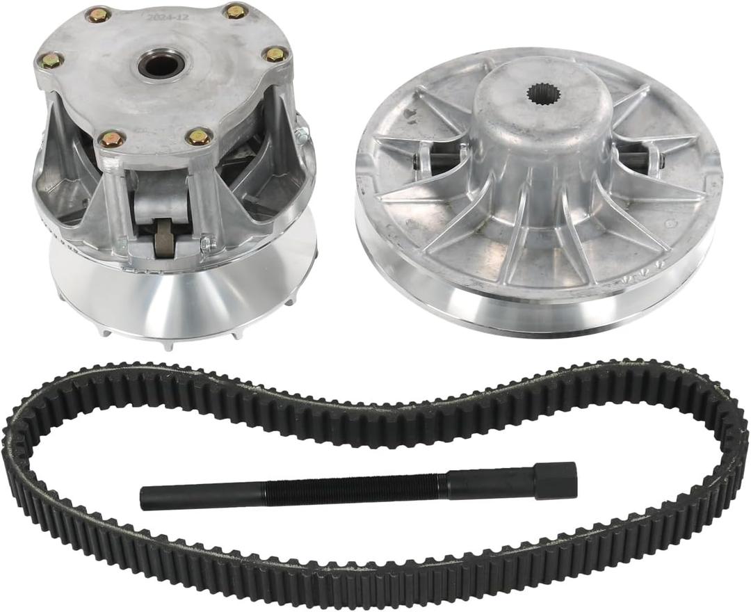 Primary & Secondary Clutches & Drive Belt Compatible with Polaris Ranger 570 EFI 2014-2017, Ranger Crew 570 EFI 2014 2018-2019, Ranger 500 2017-2021# 1323255, 1323013, 1323119, 1323432