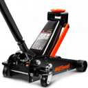 AV Steel 3 Ton Floor Jack (6600 lbs), Heavy Duty Hydraulic Jack for Car, Heavy-Duty Floor Jack with Single Piston Pump, Quick Lift Car Jack 3 ton with Lifting Range 5.5'' to 18.5''