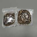 Metal Bag Chain Strap, 47'' Wallet Chain Strap Replacement Bag Straps Purse Straps Replacement Crossbody with Buckle DIY Bags Chains Accessories (Gold)