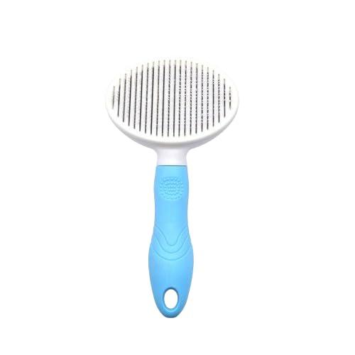 Dog Grooming Brush - Easy-to-Clean Pet Hair Removal Brush for Dogs, Washable Dog Brushes for Grooming, Press-to-Remove Fur, Simple Use Dog Grooming Brush