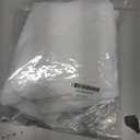 Siiluminisoy Boho Shower Curtain White Tassel Woven Fabric Short Shower Curtain 72 x 66 Modern Farmhouse Textured Tufted Chevron Striped Minimalist Bathroom Shower Curtains