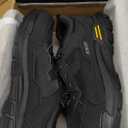 Composite Toe Shoes for Men Black Steel Toe Shoes Comfortable Non Slip Work Shoes for Protection Against Accidents or Injury Breathable Lightweight Construction Safety Sneakers Puncture Proof (10.5)