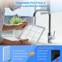 Air Purifiers for Home Large Room Up to 3000 Ft with Washable Filters,AKEELIA HEPA Double-Sided Air Purifier with PM2.5 Air Quality Sensor, Aroma,15dB Sleep Mode, Air Cleaner for Pets Bedroom,White