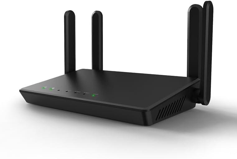 KKH 2.4ghz WiFi Router, Portable Travel Easy Setup Wireless Internet Network Pocket-Sized Long Range Wi-Fi Routers, High Speed up to 300mbps for Hotel Home Smart TV PC Computer Phone Gaming