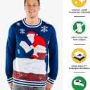 Tipsy Elves Men's Ugly Christmas Sweaters - Funny Christmas Sweaters for Men - Fun Holiday Pullovers (M)