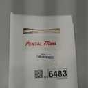 ETERNA 6Pack Household Chip Paint Brush 1inch 2inch 3inch Natural Bristles Wooden Handle Flat Brushes Set for Painting, Glue, Oil, Acrylic, Stain