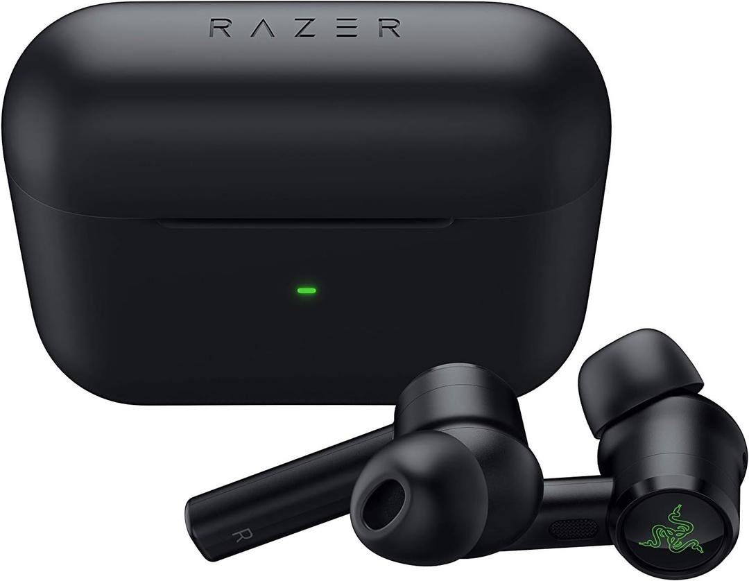 Razer Hammerhead True Wireless Pro Bluetooth Gaming Earbuds: THX Certified - Advanced Hybrid Active Noise Cancellation - 60ms Low-Latency - Touch Enabled - <20 Hr Battery Life - Classic Black