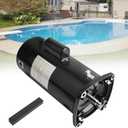 USQ1202 Pool Pump Motor 2HP Square Flange 48Y Frame 1.1 Service Factor 230 Volts 10.0 Amps 3450 RPM Replacing Cen-tury/A.O. Smi-th 2 HP Pool Pump Motor SQ1202 Compatible with Hayward Super Pump