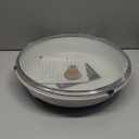 SENSARTE Nonstick Ceramic Frying Pan Skillet with Lid, 12.5 Inch Omelet Pan, Healthy Non Toxic Chefs Pan, Induction Compatible Egg Pan with Heat Resistant Handle, Free of Intentionally Added PFAS/PTFE