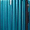 Hanke 29 Inch Expandable Checked Luggage Lightweight PC Hard Shell Luggage Suitcases with Wheels Tsa Luggage Rolling Large Suitcase Travel Luggage Bag for Study Abroad(Caribbean Blue)