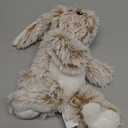 Bunny Microwavable & Weighted Stuffed Animals - 1.5 Lbs Unscented Heating Pad for Period Cramps Pain Relief and Anxiety, Cute Bunny Plush Toys Gifts for Women Girls Adults and Kids by Happy Fuel