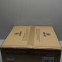 ZMISHIBO Outdoor Ceiling Fans with Light for Patios,Waterproof Gazebo Fan with Remote Control Smart App,3CCT Dimmable,Plug in Caged Ceiling Fan with Pull Chain for Porch Pergola,Black