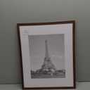 upsimples 16x20 Picture Frame, Display Pictures 11x14 with Mat or 16 x 20 Without, Wall Hanging Poster Frame, Brown, 1 Pack