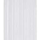 Mrs Awesome Small Stall Shower Curtain Liner 36 x 72 inch, PEVA 8G Thick & Heavy Duty, 3 Bottom Magnets, Waterproof, 36x72, Clear