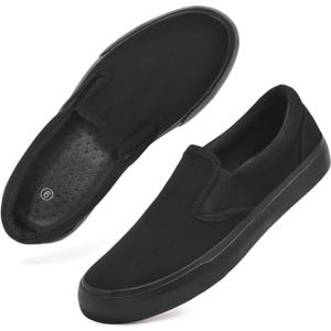 Women's Slip on Canvas Shoes Classic Casual Sneaker, Fashion Sneakers for Walking No Lace Travel