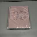 6 x Rileys 2025 Weekly Planner - Typographic Annual & Monthly Agenda Planner, Flexible Cover, Notes Pages, Twin-Wire Binding (8 x 6 inch, Pink)