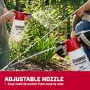 Chapin 1002 Handheld Pump Sprayer, 48oz, MultiPurpose, Lawn & Garden, Translucent Poly Tank, WideMouth Opening, Adjustable Cone Nozzle & AntiClog Filter for Weed, Fertilizer & Pest Applications