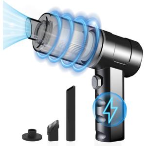 New Computer Vacuum Cleaner-Compressed Air Duster-Air Blower Powerful-Electric Air Dusters-Replace Compressed Air Cans for PC, Computer, Car -Vacuum Keyboard Cleane