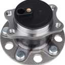 Autoround 512332 Rear Wheel Bearing and Hub Assembly Compatible with Jeep Compass/Patriot 2007-2017, Chrysler 200 2011-2014/ Sebring 2007-2010, Dodge Avenger 2008-14/ Caliber 07-2012, 5 Lug w/ABS