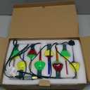 Joiedomi 2-Pack Christmas Bubble String Light - Traditional Bubbles Lights 14 Bulbs with 2 Spare Replacement, Old Fashion Vintage Holiday Decorations for Christmas Tree Fireplace Mantel (Multicolor)