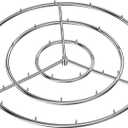 Skyflame 36-Inch Round Stainless Steel Fire Pit Jet Burner Ring - High Flame