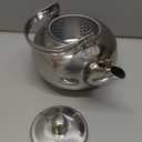 Teapot For Stovetop, Stainless Steel Teapot For Stovetop With Infuser Hot Water Fast to Boil, Heat Resistant For Stovetop (Silver)