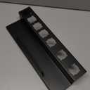 Wall Mount Holder Compatible with Dyson Airwrap  Bathroom Organizer & Storage Rack for Curling Iron, Attachments & Accessories  Magnetic, Rustproof, Anti-Drop Steel Shelf