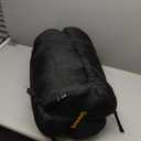 Browning McKinley 0 Sleeping Bag - Oversize Insulated Hooded Rectangle Made with Ripstop Outer and Brushed Polyester Liner, with Compression Stuff Sack (Charcoal/Gray)