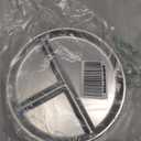 4pcs 304 Stainless Steel Kids Plates，9"Non-Toxic Circular Portion Control Plate，Suitable For Children To Use, Portion Plates For Weight Loss Adults，Reusable, Non-Toxic, Anti Drop, And Dishwasher Safe