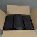 Aluf Plastics RCM-3858XXX 55-60 Gallon 2.0 MIL (eq) Black Heavy Duty Trash Can Liners - 38" x 58" - Pack of 100 - For Contractor, Industrial, Commercial