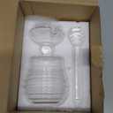 Mkono Honey Dispenser Glass Honey Jar with Dipper and Lid Honey Pot Container for Home Kitchen Storing Honey and Syrup,9 Ounce