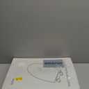 Round(Standard) Toilet Seat, Soft-Slow Close, Round Toilet Seat For Round Toilets, Quiet-Close Lid And Seat, Easy To Install And Clean, Never Loosen, White(16.5")