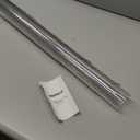 Clear Round Table Cover Protector 54 Inch, 1.5mm Transparent Plastic Table Protector Waterproof, Anti-Scratch Clear Desk Mat for Office Desktop Dresser Dining Table, FDA Compliant