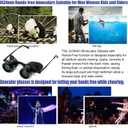 Professional Hands-Free Binocular Glasses for Fishing, Bird Watching, Sports, Concerts, Theater, Opera, TV, Sight Seeing, Hands-Free Opera Glasses for Adults (Green Film Optics)-Upgraded